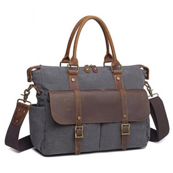 Men Outdoor Travel Handbag Vintage Crossbody Shoulder Bag Canvas Designer Bag