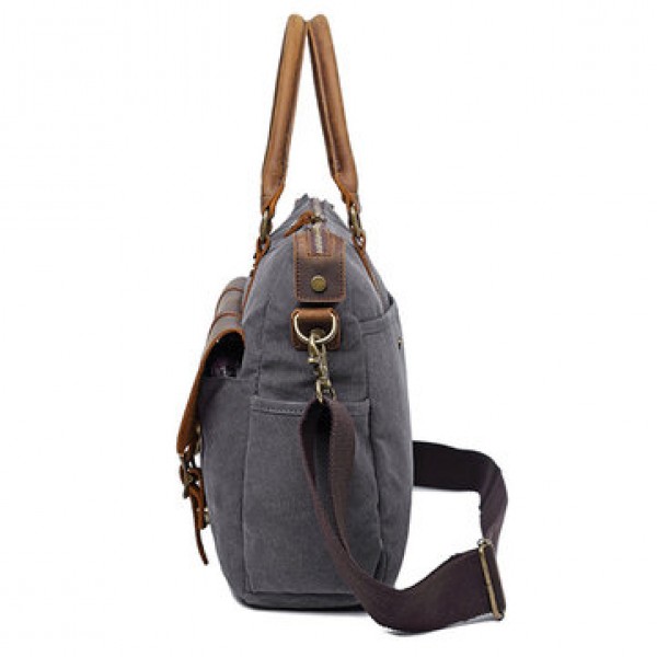 Men Outdoor Travel Handbag Vintage Crossbody Shoulder Bag Canvas Designer Bag