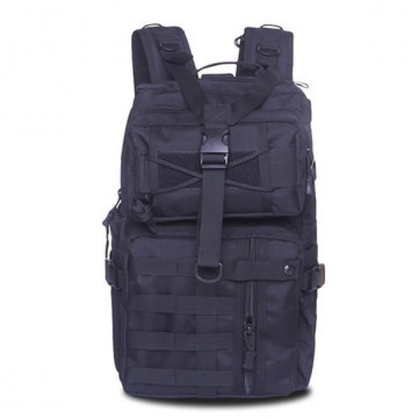 Men Nylon Waterproof Multifunction Capacity Tactical Backpack Outdoor Travel Hiking Shoulder Bag