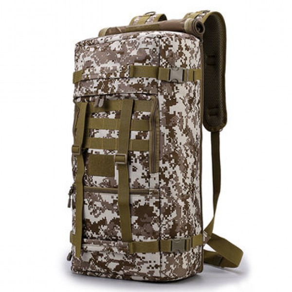 50L Multi-functional Large Capacity Waterproof Travel Climbing Handbag Backpack