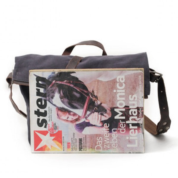 Men Canvas Minimalist Crossbody Bag Handbag Leisure Travel Outdoor Shoulder Bag