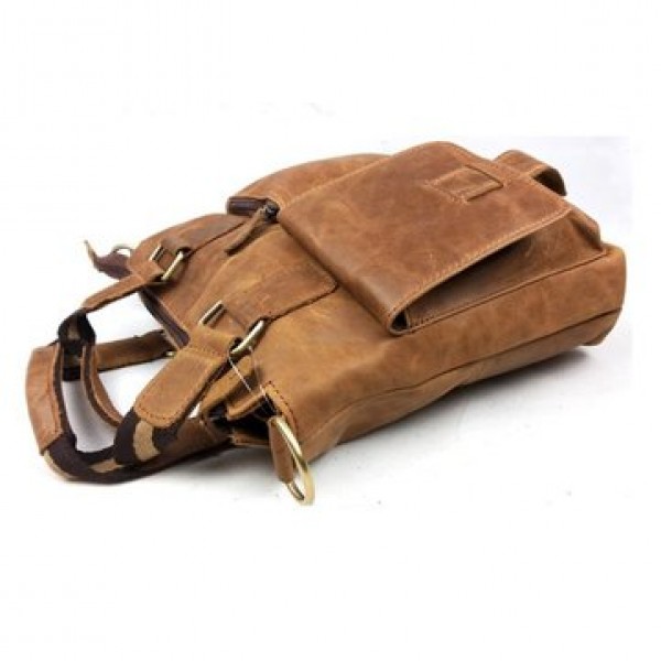 Genuine Leather Men Shoulder Bags Briefcase Business Messenger Bags