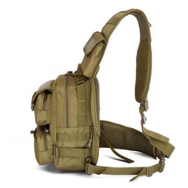 Outdoor Men Tactical Messenger Bag Camouflage Chest Pack