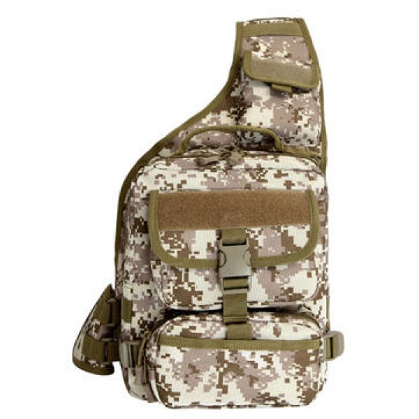 Outdoor Men Tactical Messenger Bag Camouflage Chest Pack