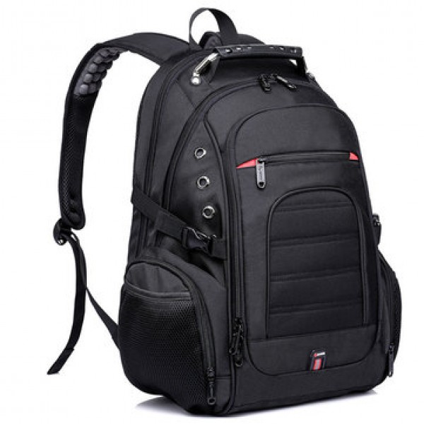 40L Men USB Port Backpack Waterproof Shoulder School Bag Laptop Travel Rucksack