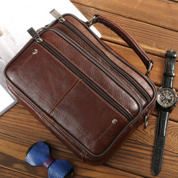 Men Large Capacity HandBag Shoulder Crossbody Bag