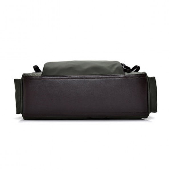 Men Nylon Solid Minimalist Handbag Shoulder Bag Business Travel Crossbody Bag Briefcase