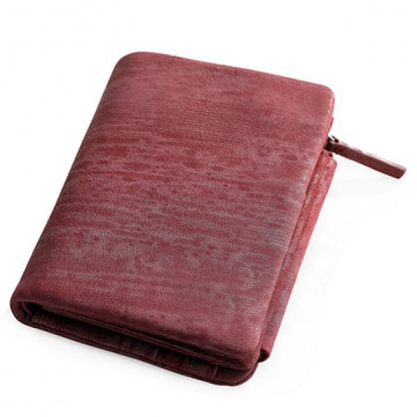 Genuine Leather Wallet Card Bag Coin Purse with SIM Card Holder for Men and Women