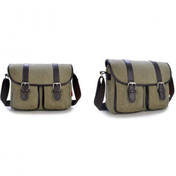 Mens Vintage Canvas Messenger Bag Military Travel Shoulder Bag