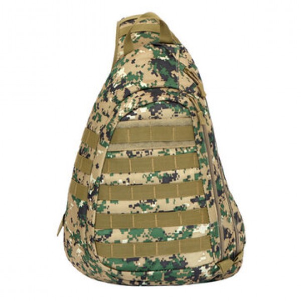 Men's Outdoor Camouflage Bag Large Capacity Chest Bag Messenger