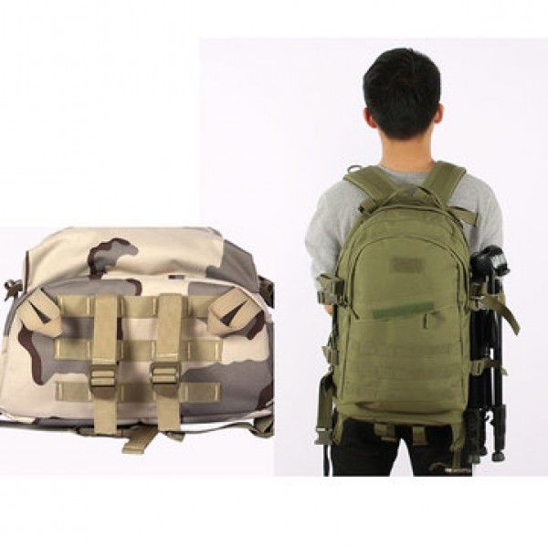 Outdoor Camouflage Tactical Backpack Travel Backpack Shoulder Bag For Men