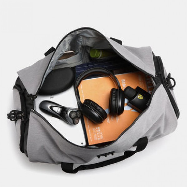 Men Large Capacity Multi-function Handbag Crossbody Bag Travel Bag Sport Bag
