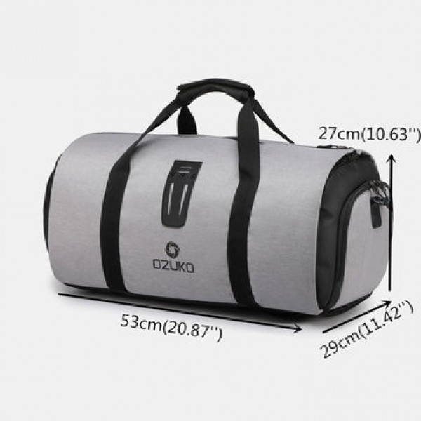 Men Large Capacity Multi-function Handbag Crossbody Bag Travel Bag Sport Bag