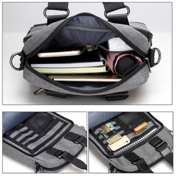 Men Leisure Shoulder Bag Brief Messenger's Bag Business Crossbody Bag