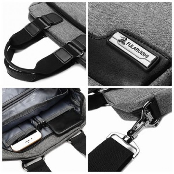 Men Leisure Shoulder Bag Brief Messenger's Bag Business Crossbody Bag